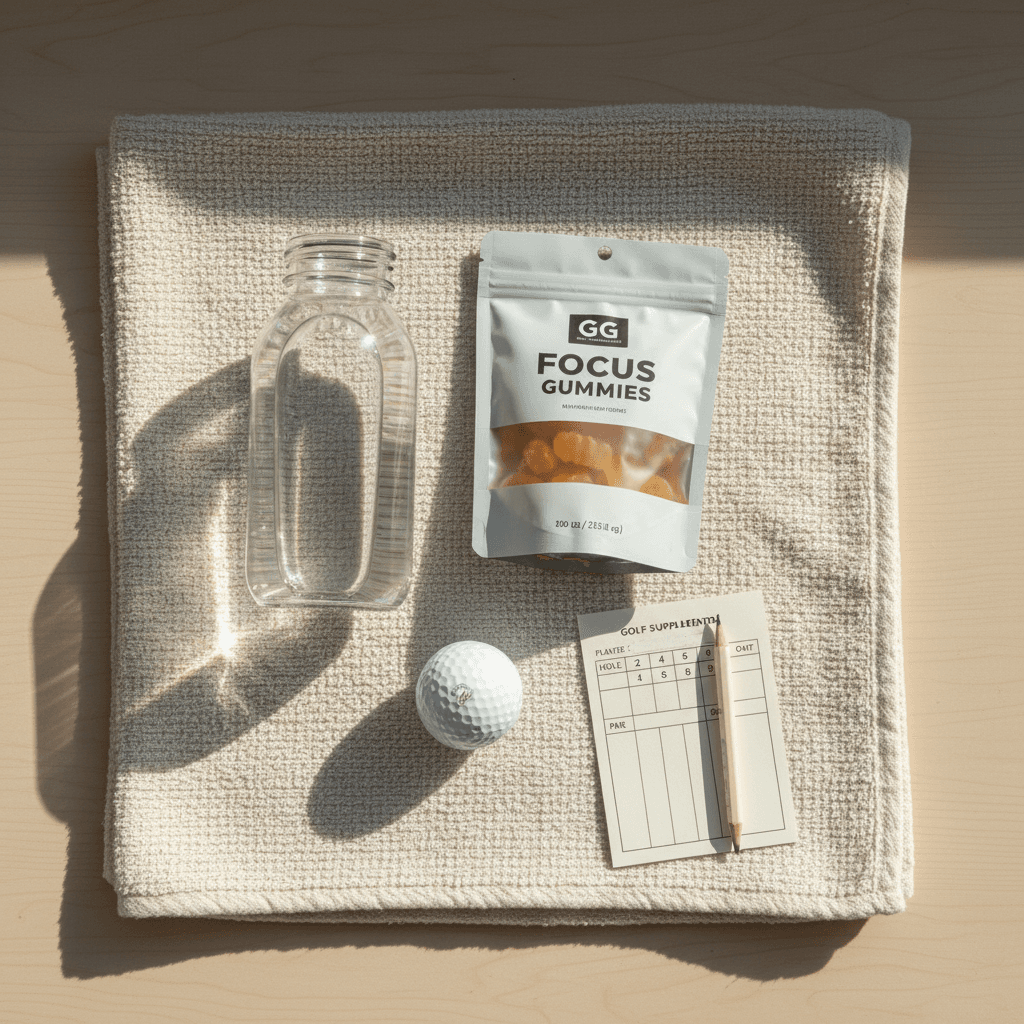 Pre-round wellness ritual and nutrition setup